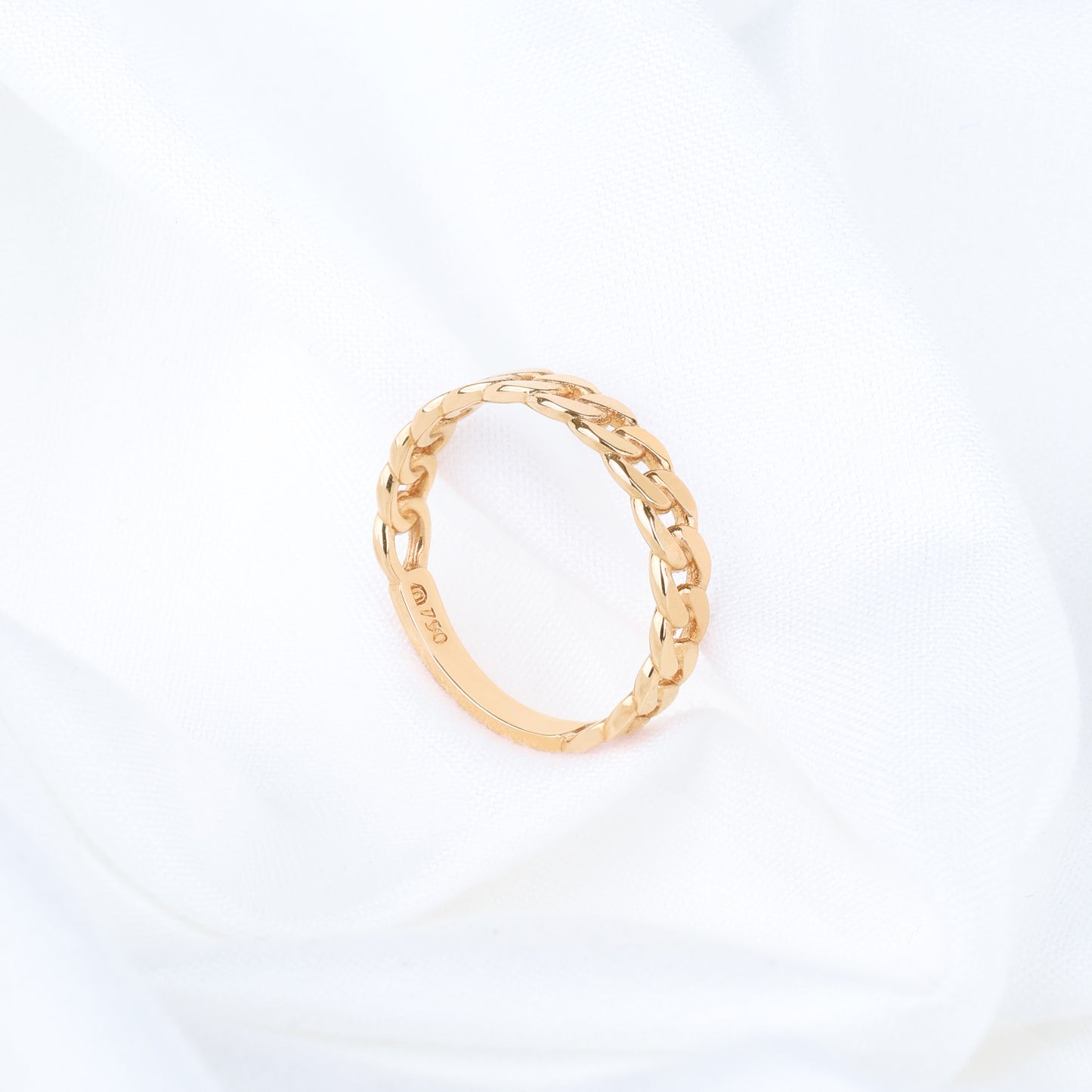 Chain Link Band Ring