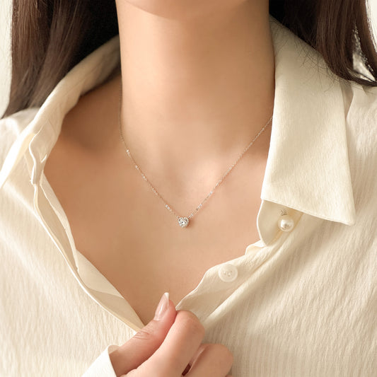 Heart Halo Necklace