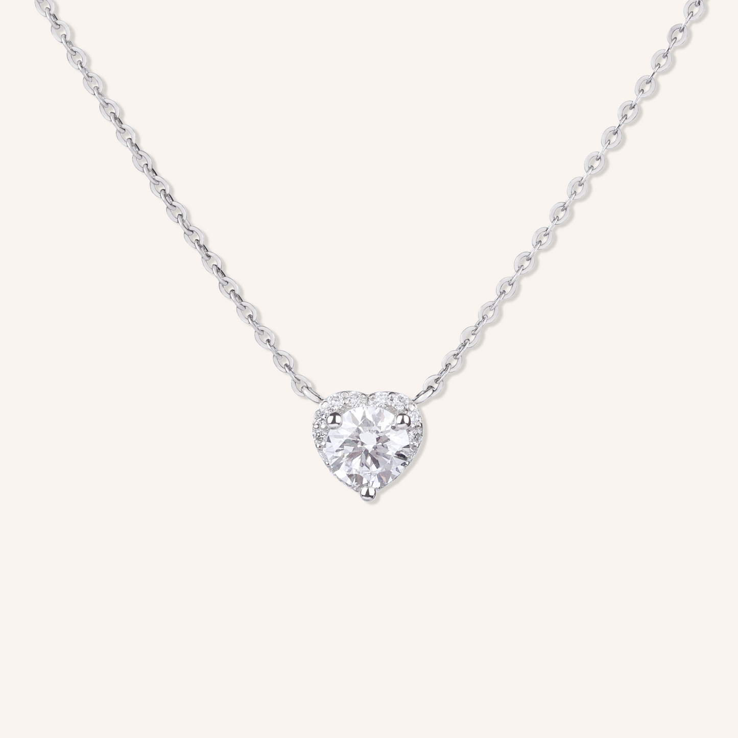 Heart Halo Necklace