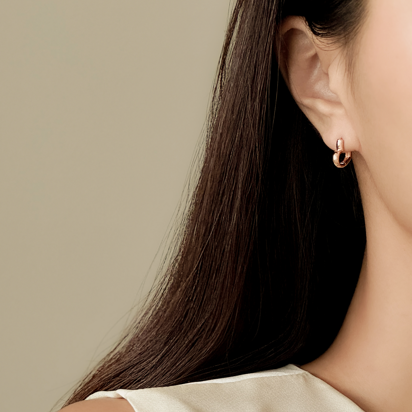 Heart Hoop Earrings