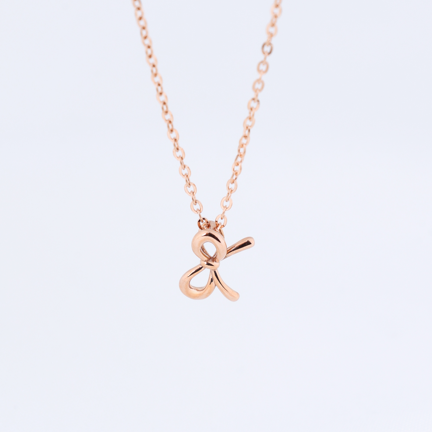 Golden Ribbon Necklace