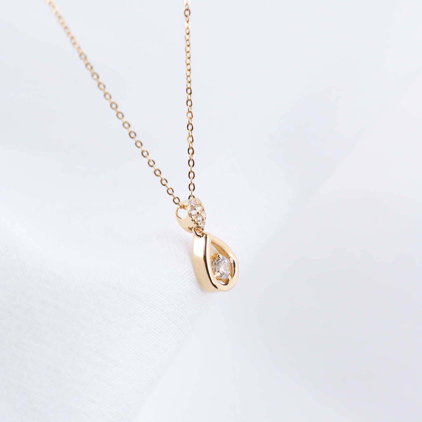 Radiant Drop Necklace