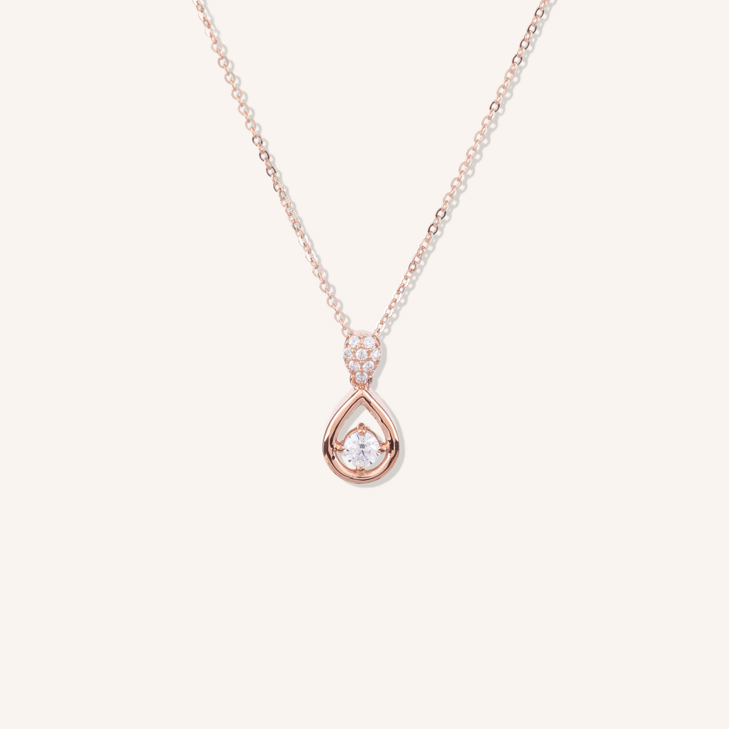 Radiant Drop Necklace