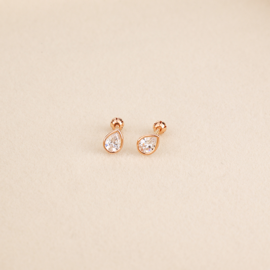 Waterdrop Stud Earrings