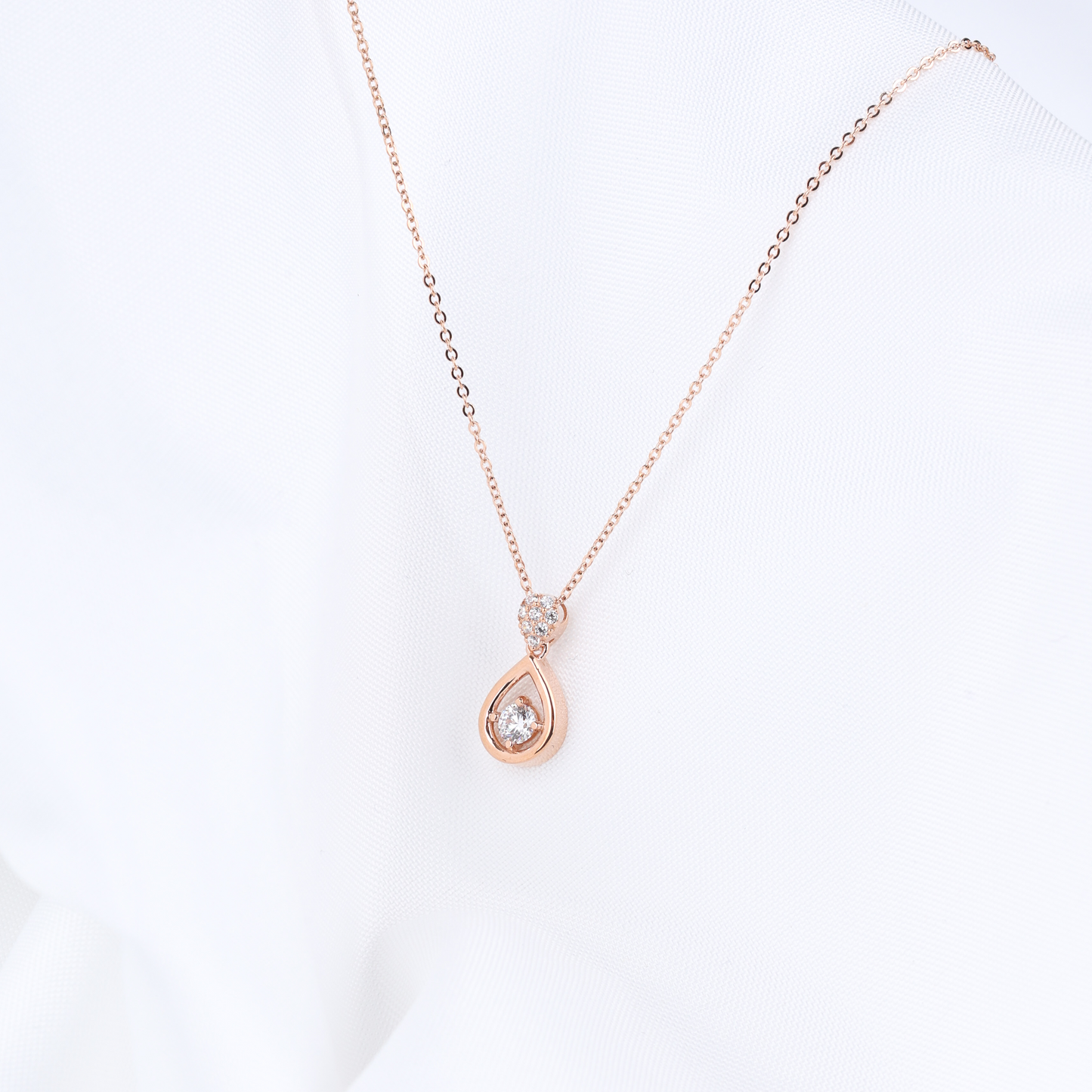 Radiant Drop Necklace
