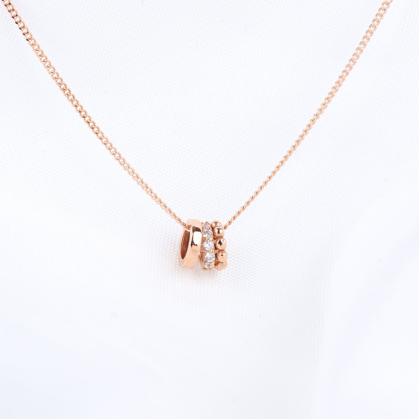 Trio Gleam Necklace