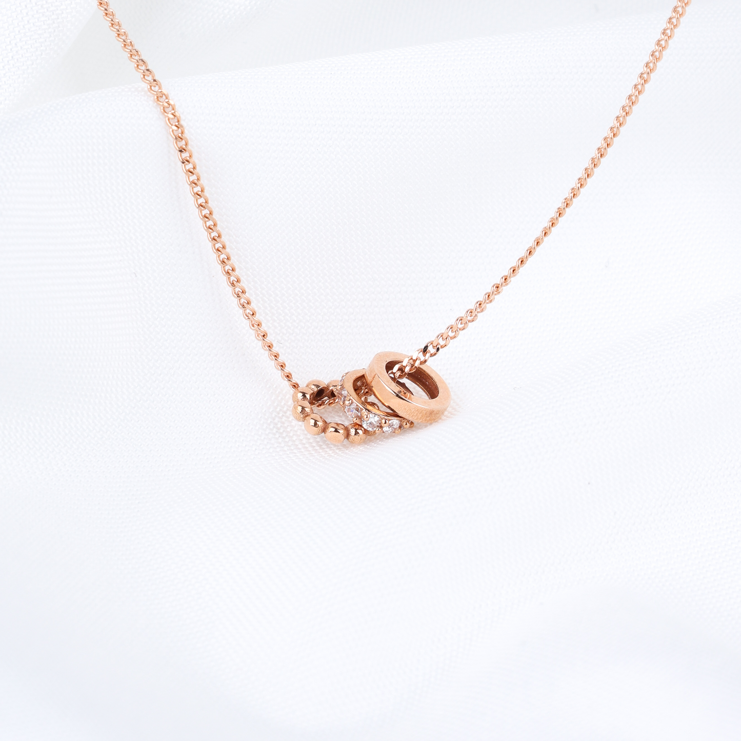 Trio Gleam Necklace
