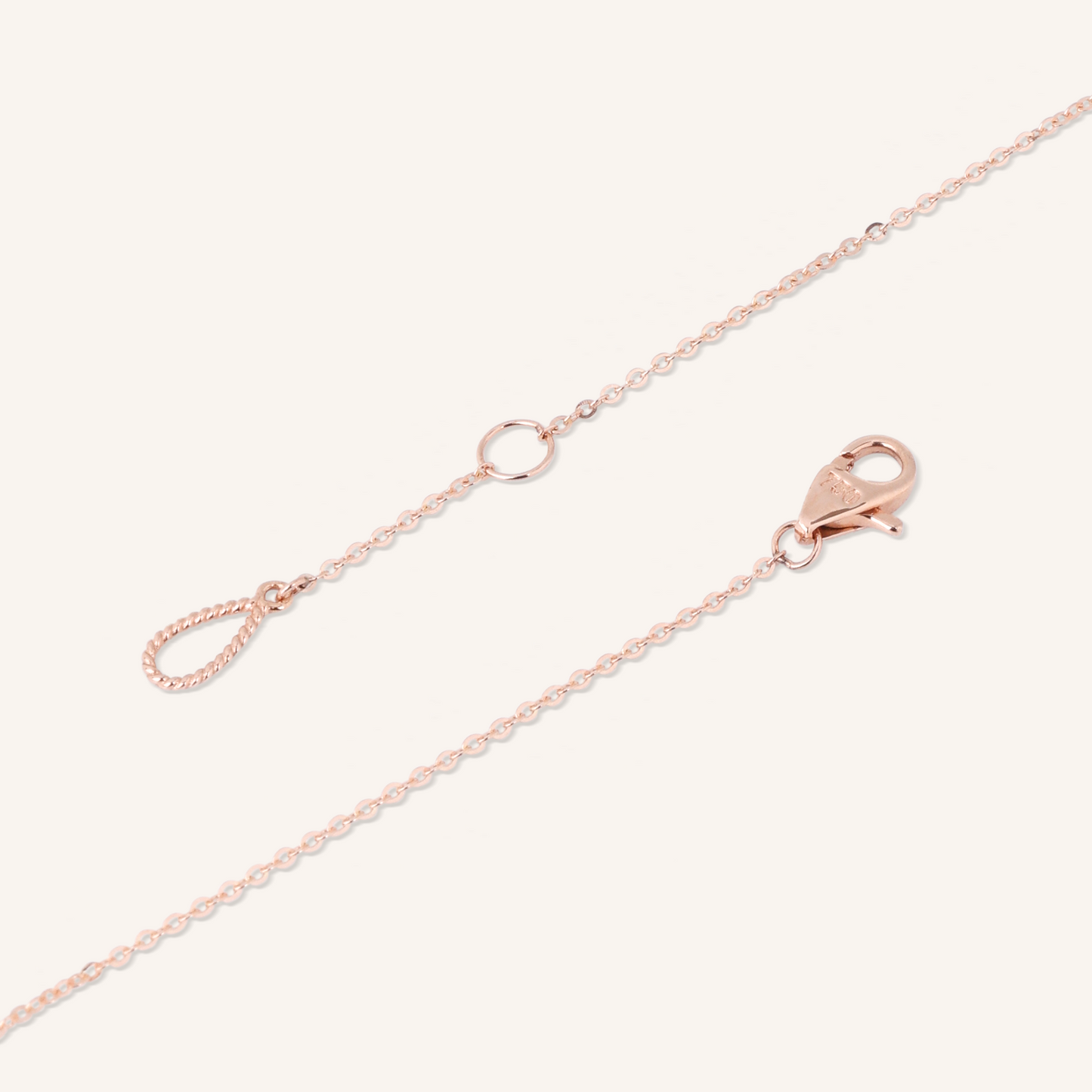 Lab Grown Diamond Dancing Stone Horseshoe Necklace