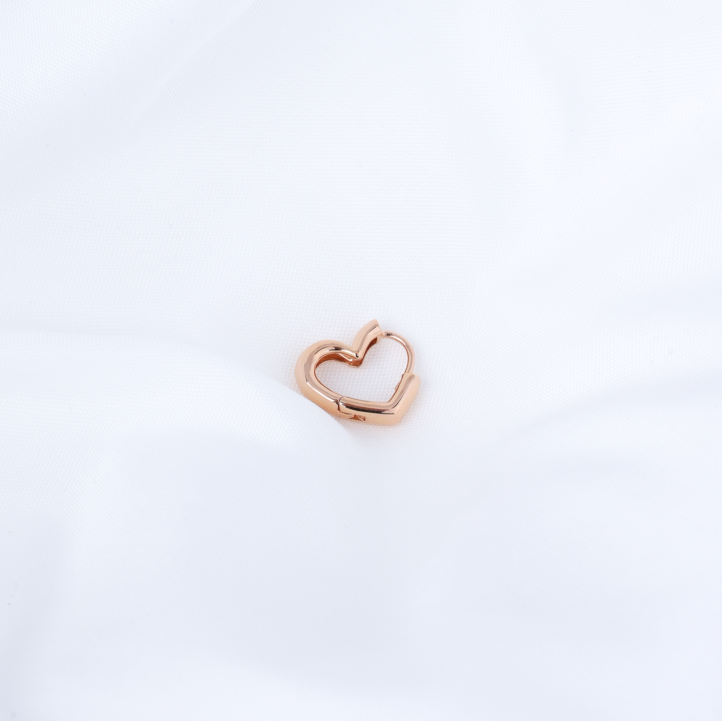 Heart Hoop Earrings