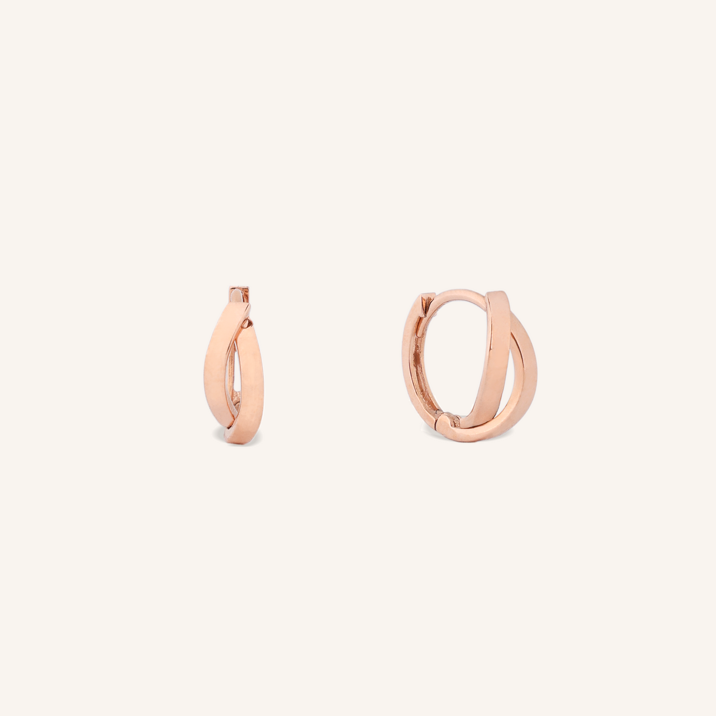 Twist Hoop Earrings