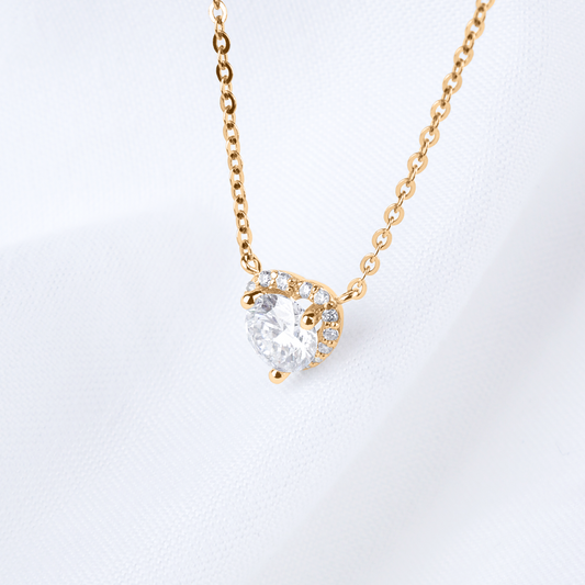 Heart Halo Necklace
