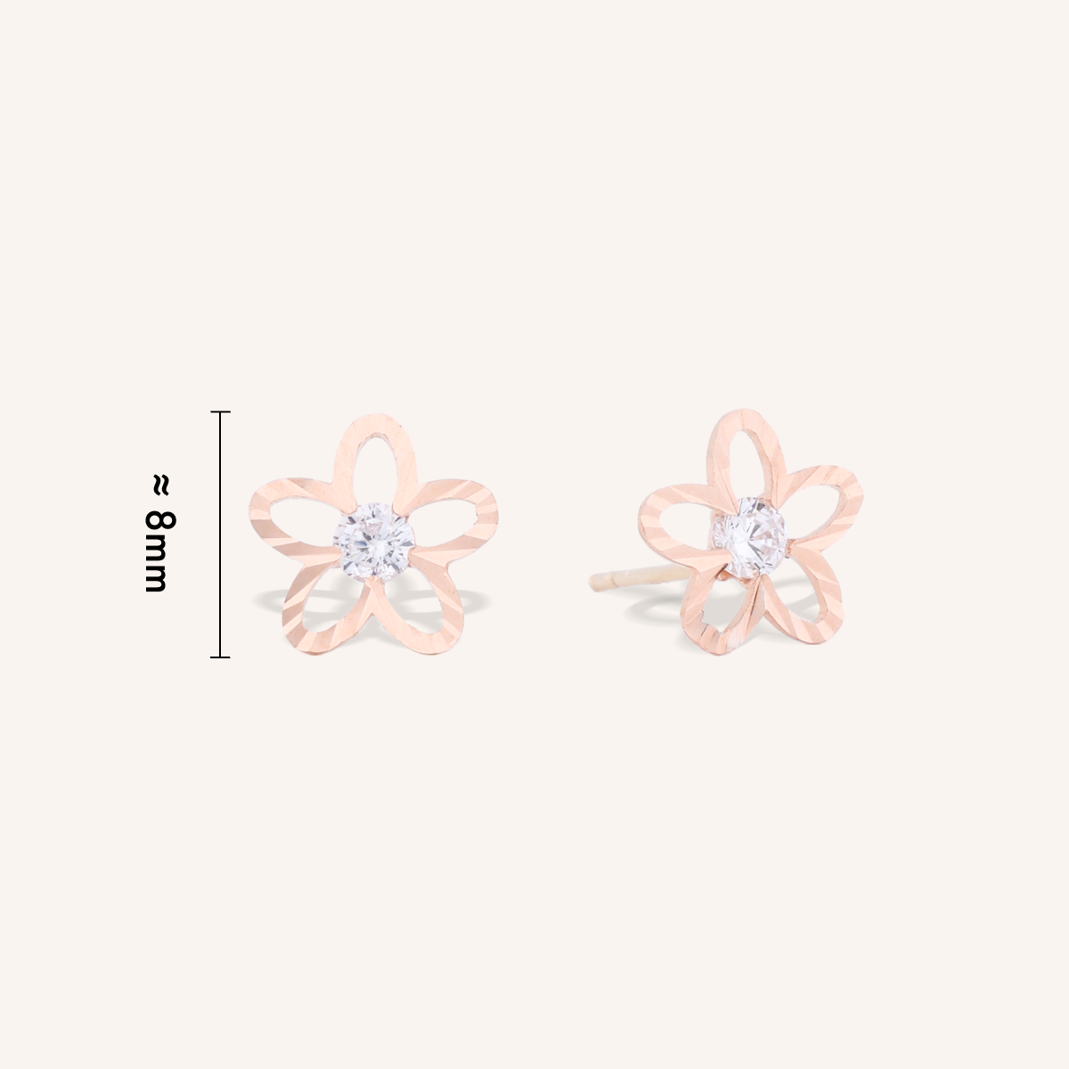 Bloom Shine Stud Earrings