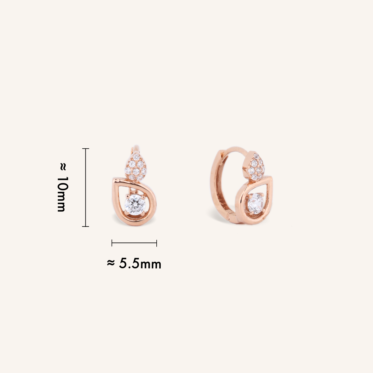 Radiant Drop Earrings