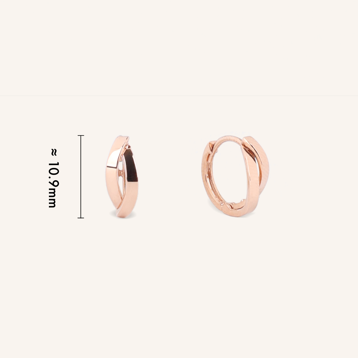 Twist Hoop Earrings
