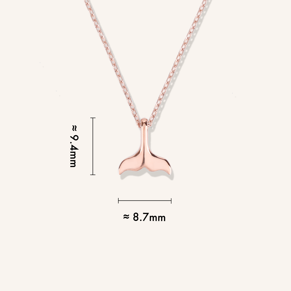 Whale Tail Necklace