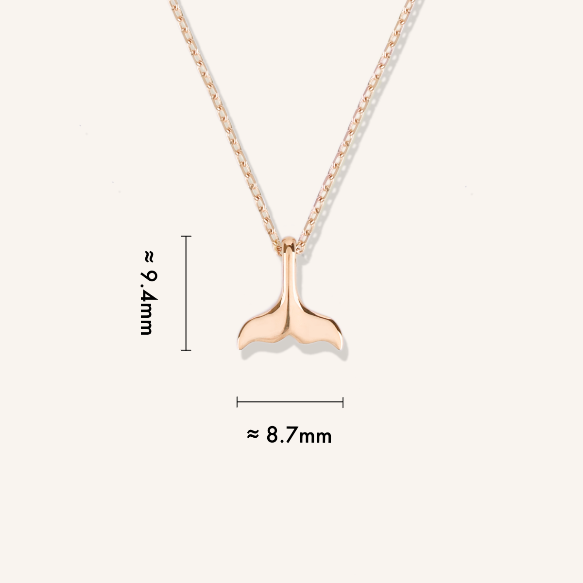 Whale Tail Necklace
