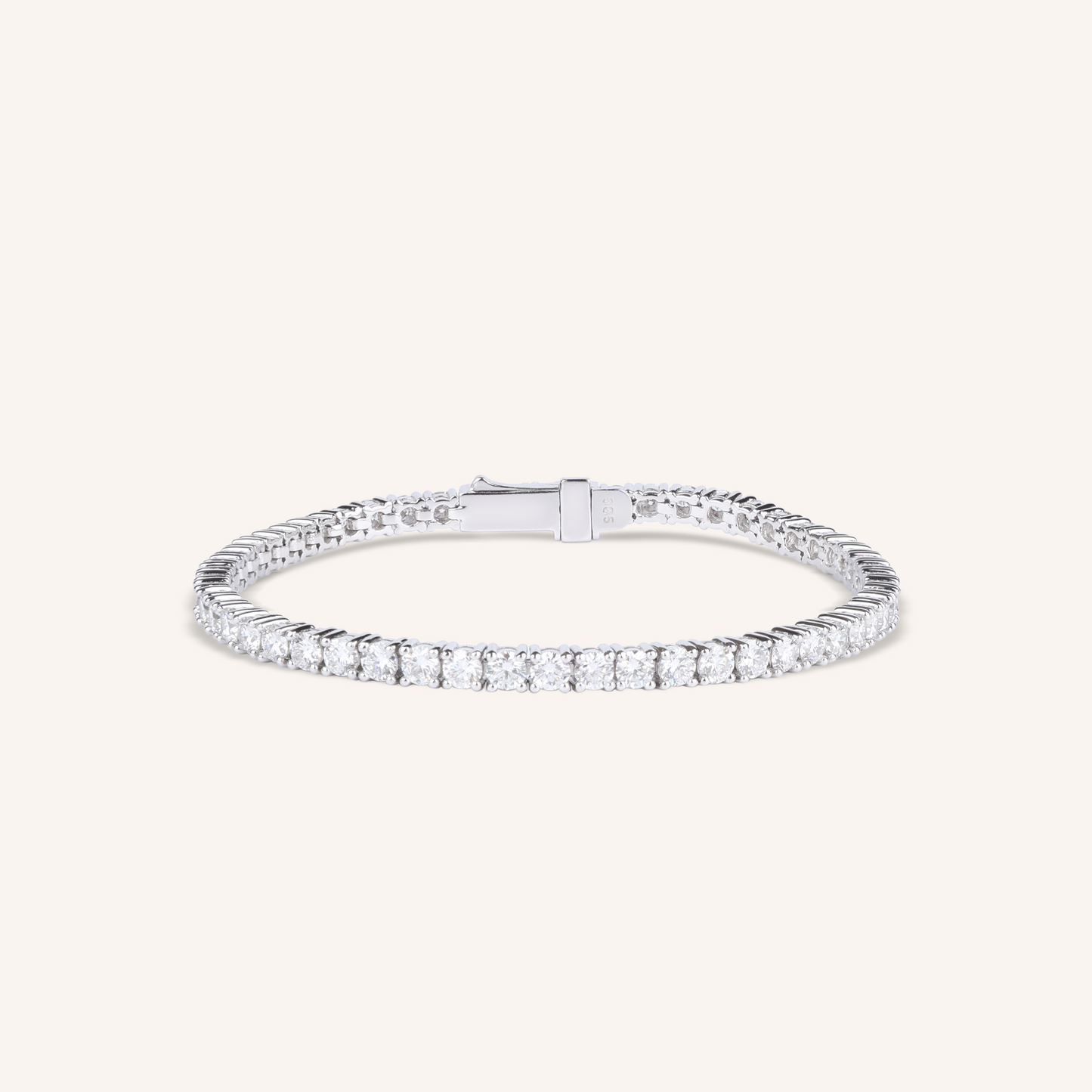 Lab Grown Diamond Tennis Bracelet, 3mm