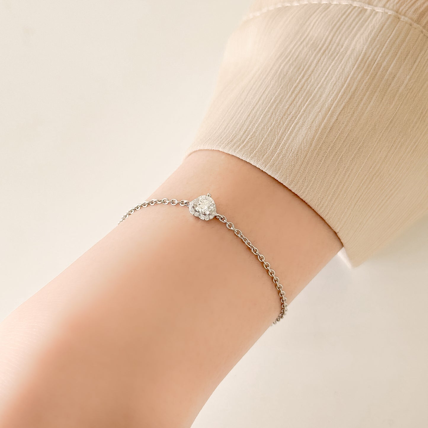 Heart Halo Bracelet