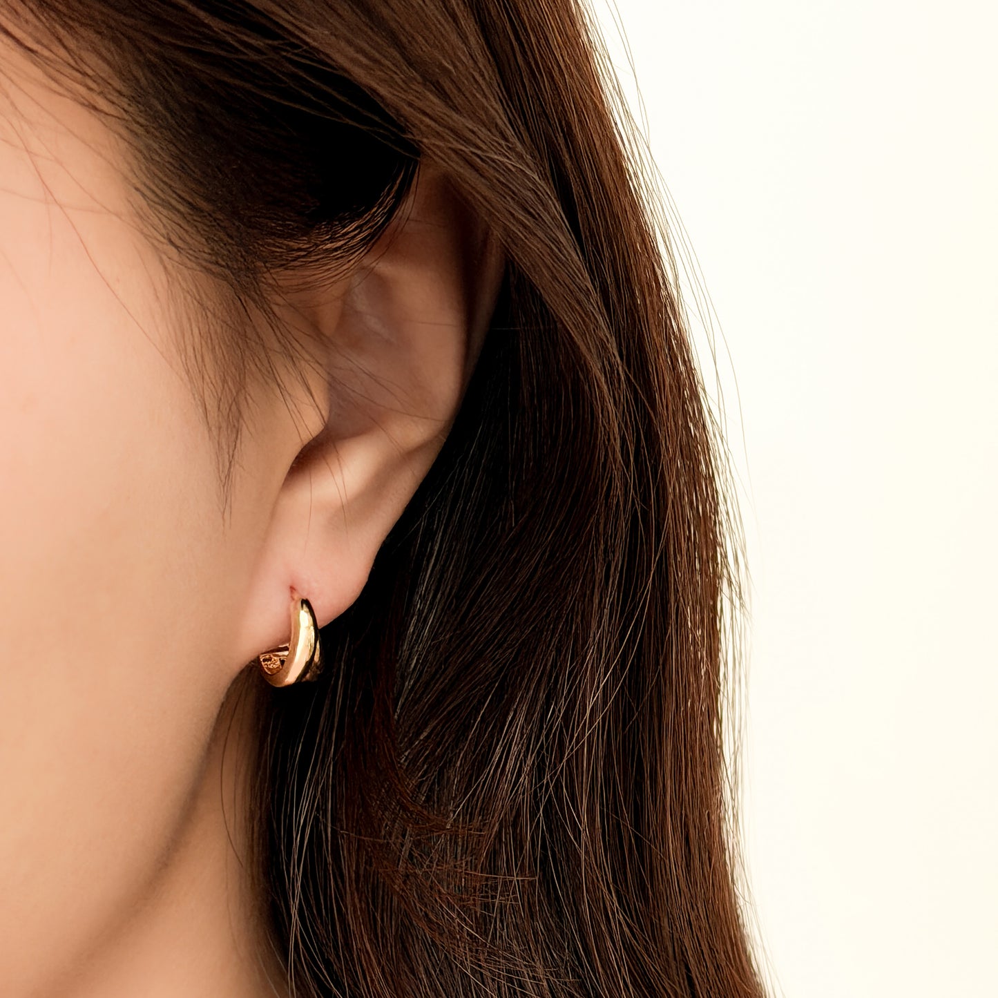 Double Curve Hoop Earrings