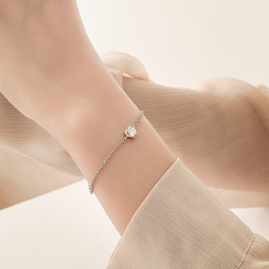 Heart Halo Bracelet