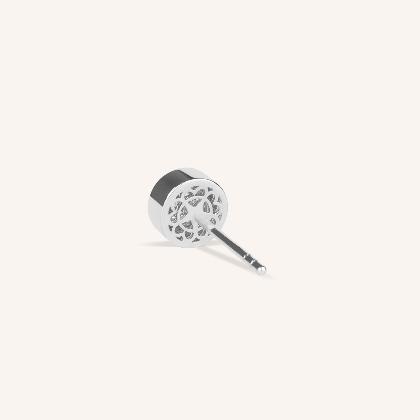0.3ct Lab Grown Diamond Bezel Stud Earrings