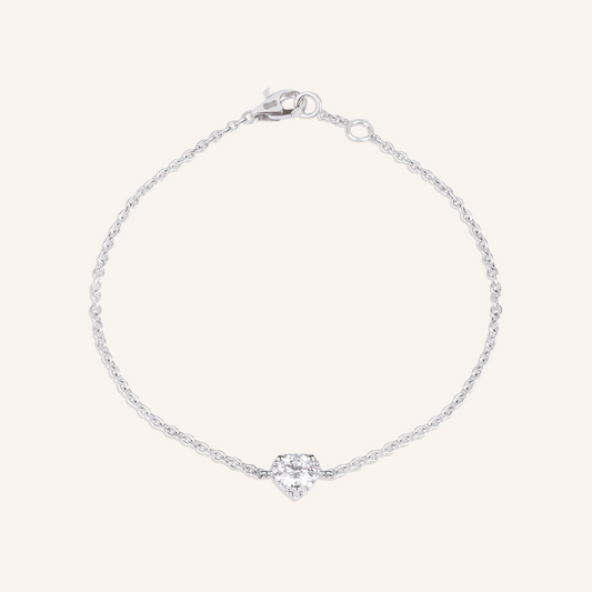 Heart Halo Bracelet