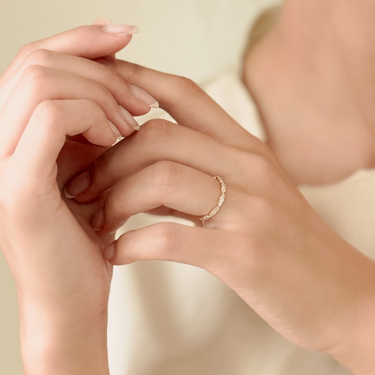 Lab Grown Diamond Marquise Half Eternity Band