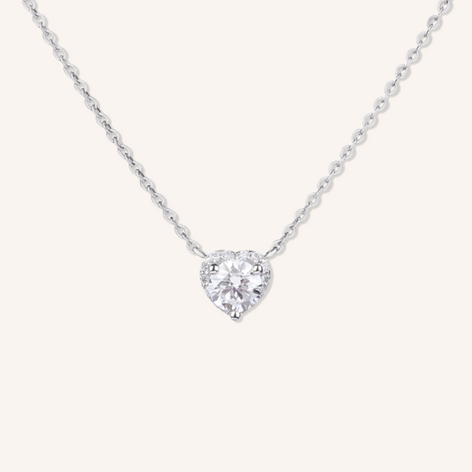 Heart Halo Necklace