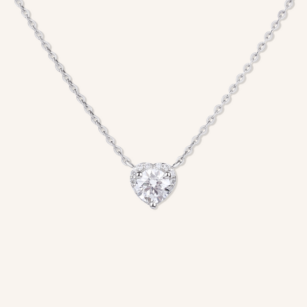 Heart Halo Necklace