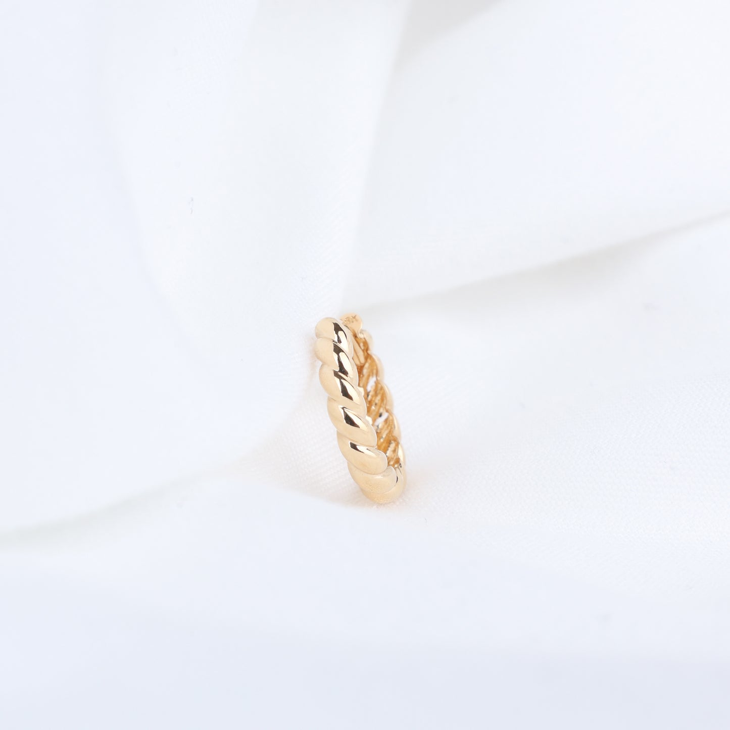 Brioche Hoop Earrings