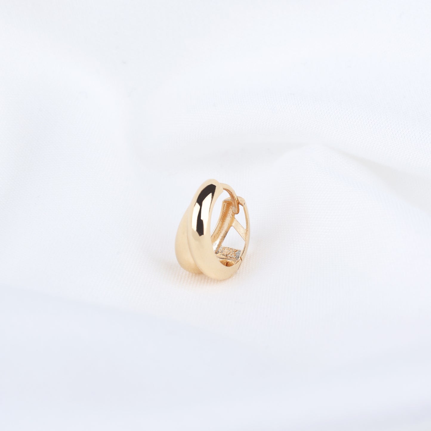 Double Curve Hoop Earrings