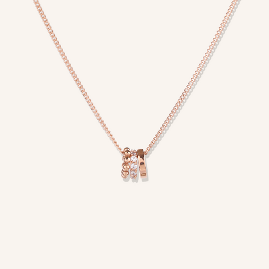 Trio Gleam Necklace