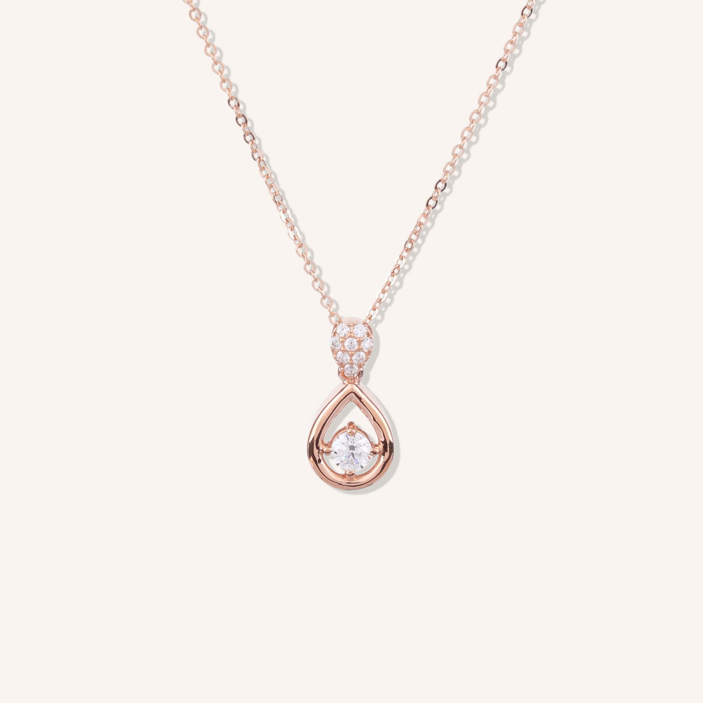 Radiant Drop Necklace