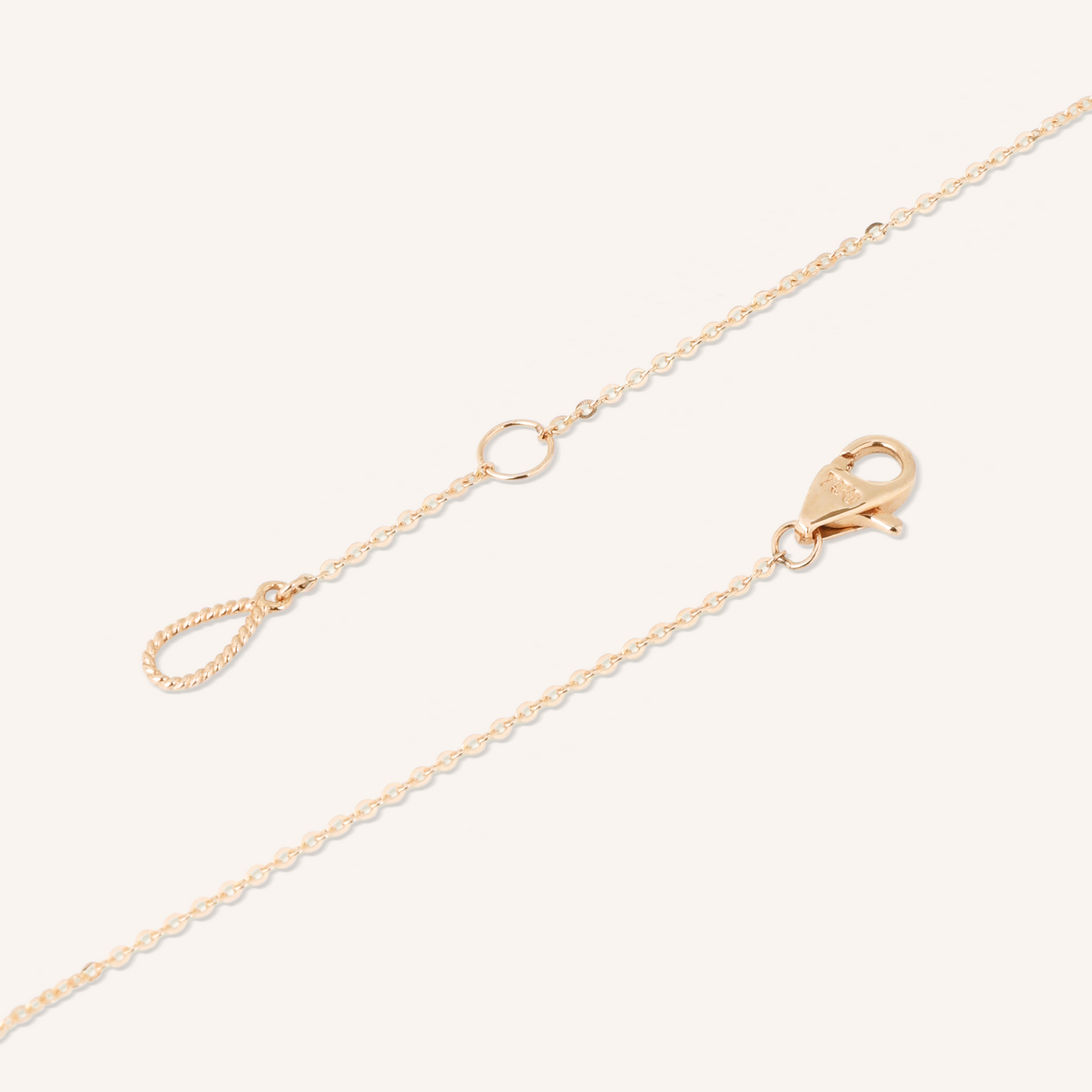 Lab Grown Diamond Dancing Stone Horseshoe Necklace