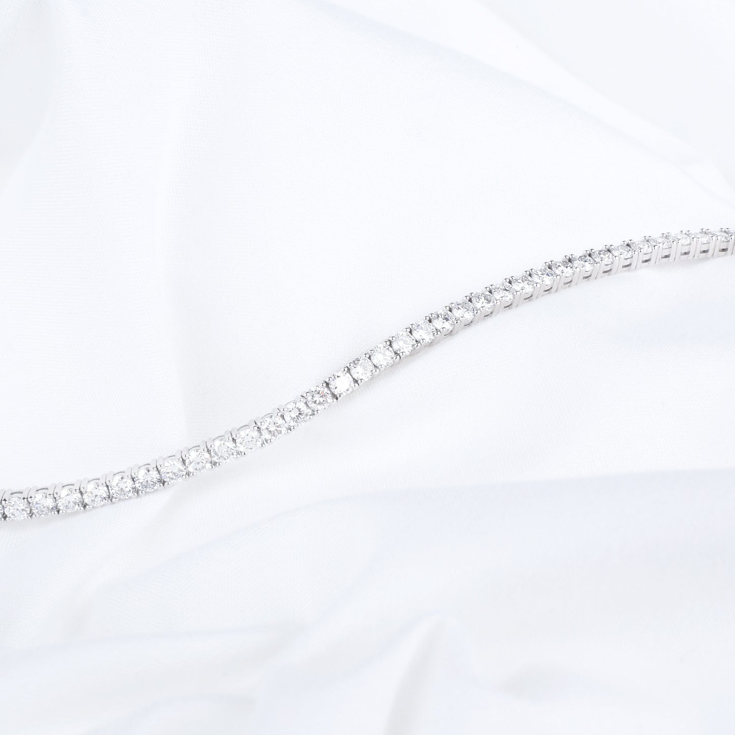 Lab Grown Diamond Tennis Bracelet, 3mm