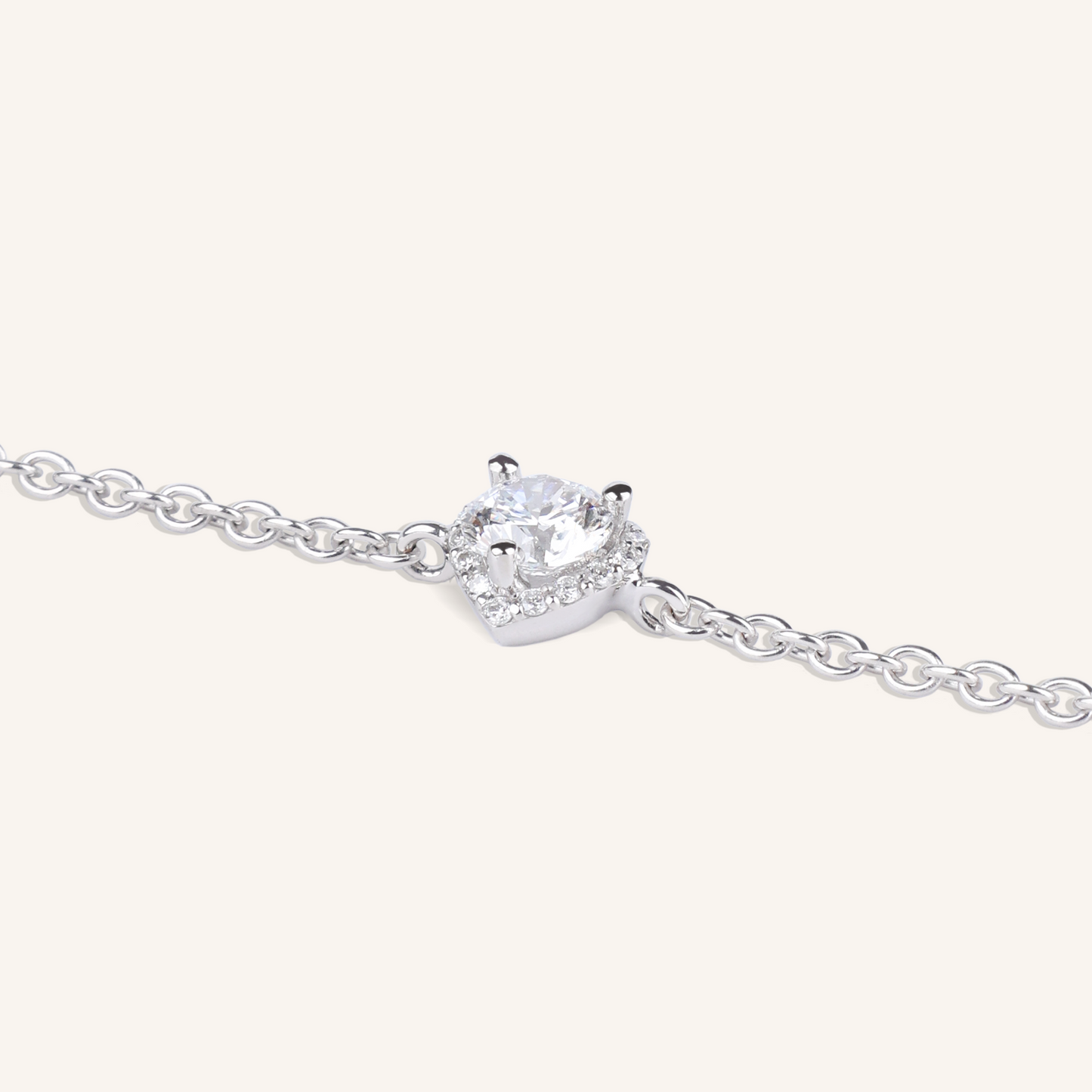 Heart Halo Bracelet