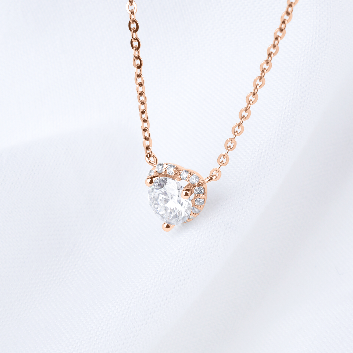 Heart Halo Necklace
