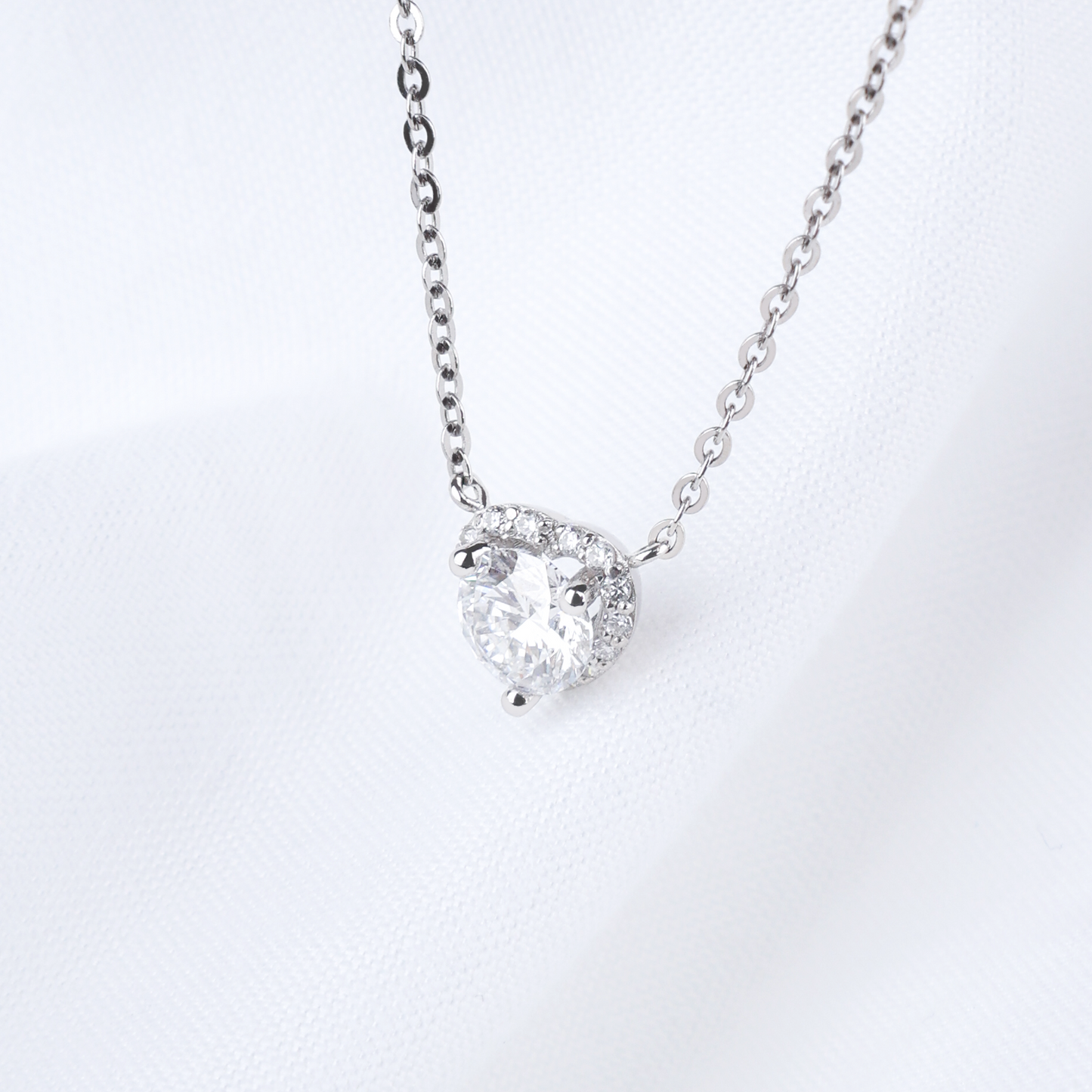 Heart Halo Necklace