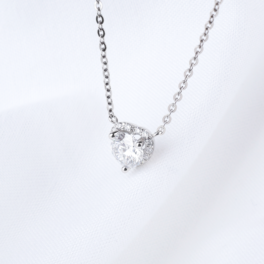 Heart Halo Necklace