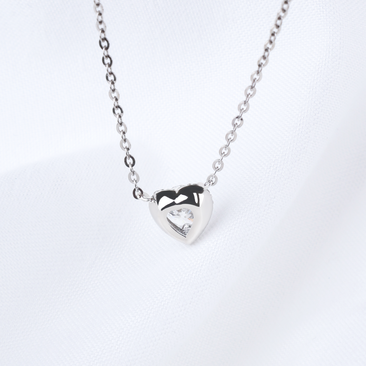 Heart Halo Necklace