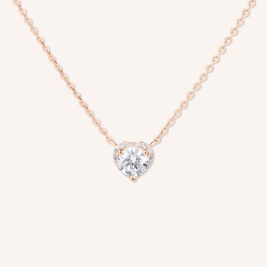 Heart Halo Necklace