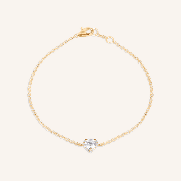 Heart Halo Bracelet