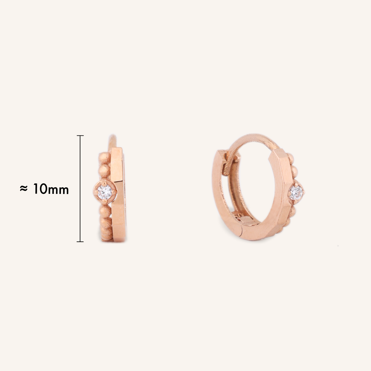 Lumi Huggie Hoops
