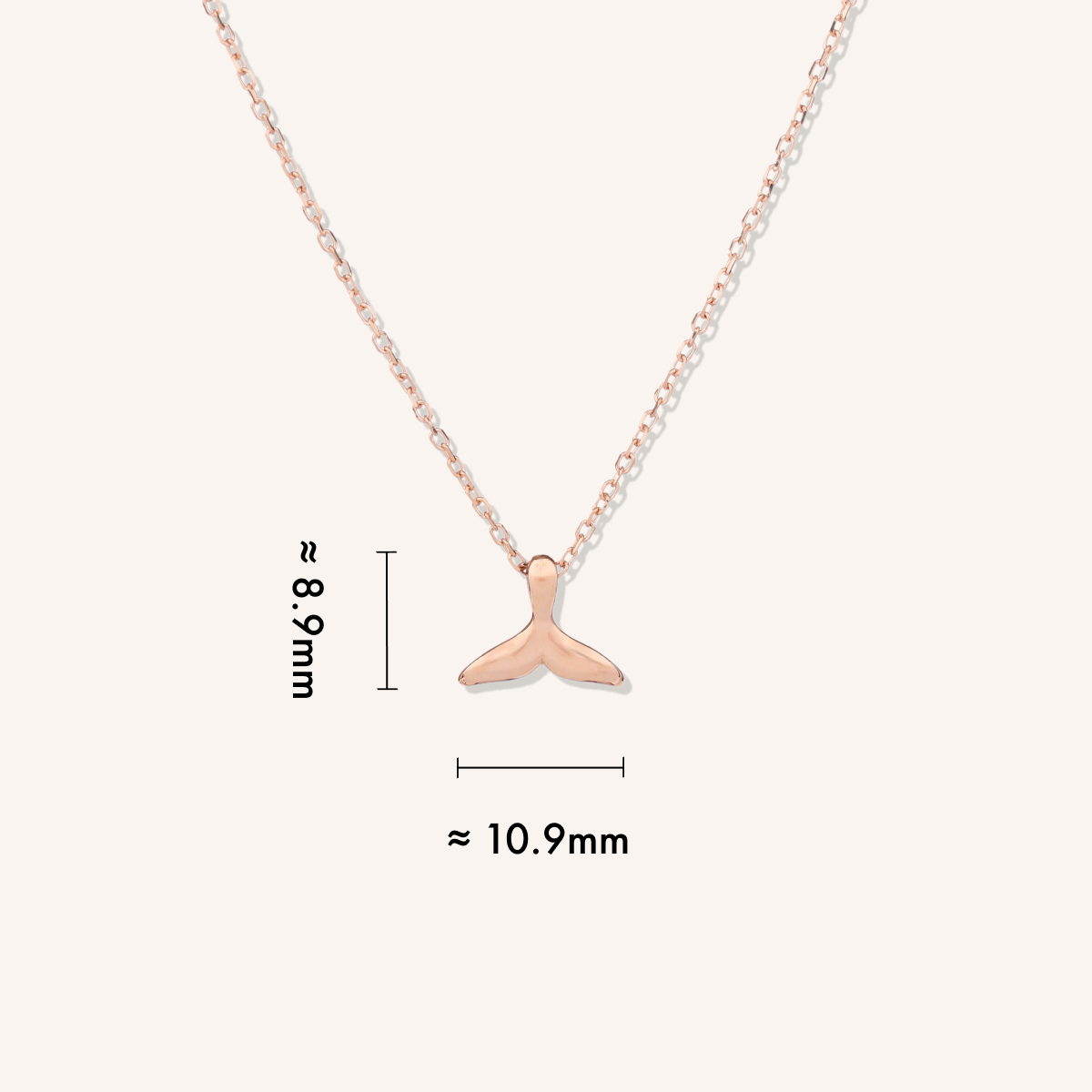 Whale Tail Necklace